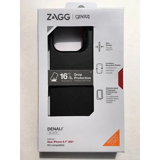 Противоударный чехол Gear4 Denali для iPhone 13 Pro Max (6.7") Black (702008214) - фото 8