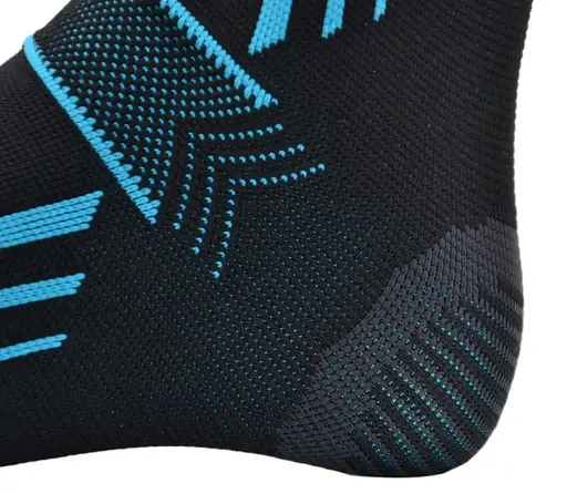 Бандажи на голеностоп Power System PS-6022 Ankle Support Evo Black/Blue L (пара) (PS_6022_L_Black/Blue) - фото 7