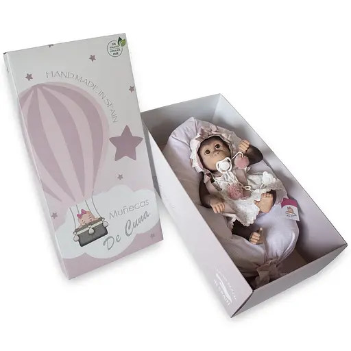 Лялька Munecas De Cuna Мавпочка 36 см (B36304) - фото 2