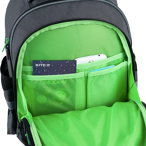 Рюкзак GoPack Education 2606S Run Play Win Темно-серый (GO26-2606S-4) - фото 11