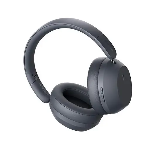 Бездротові навушники Baseus Bass 35 Max Wireless, ANC, BT5.3, AUX, 600mAh, 30-50h, Grey A00070800821-00 - фото 5