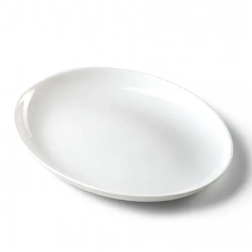 Блюдо овальне Luminarc Diwali біле склокераміка 28 см (P3917) - фото 1