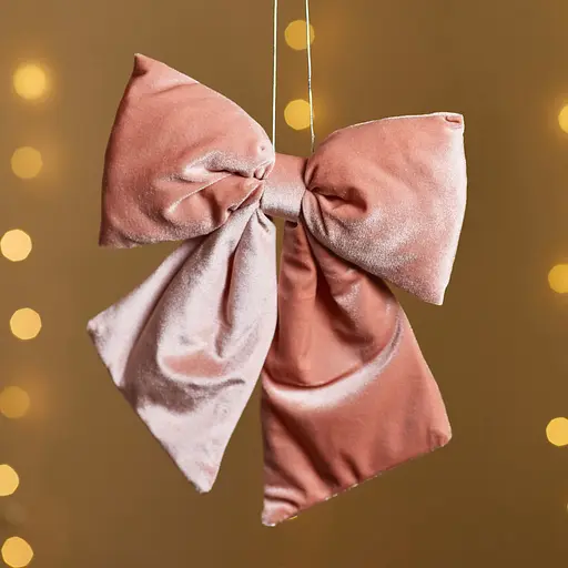 Прикраса декоративна Yes! Fun Бант 24x18 см пудрова (975080) - фото 6