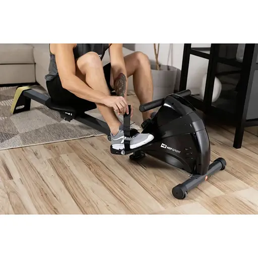 Гребной тренажер Hop-Sport HS-030R Boost золотистый - фото 7