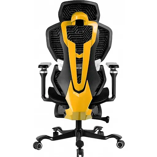 Геймерское кресло GT Racer (X-7001 Black/Yellow) - фото 3