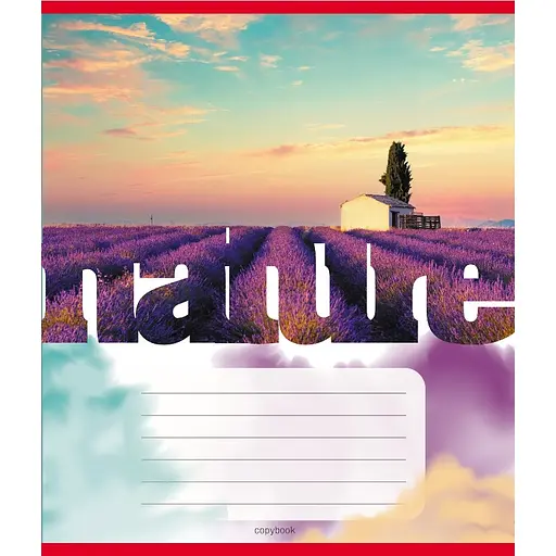 Зошит загальний "Природа" Leader 060-610048K-5 в клітинку, 60 аркушів - фото 1