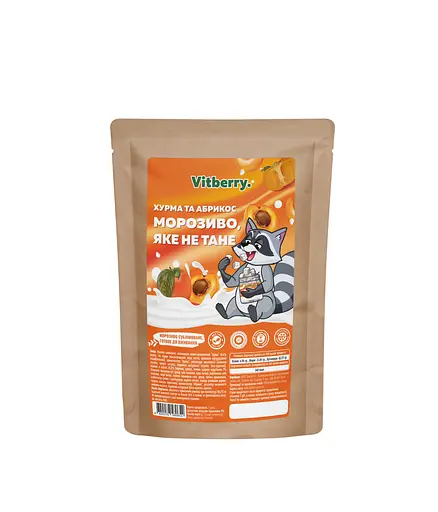 Сублімоване морозиво Vitberry Абрикос-хурма 20 г