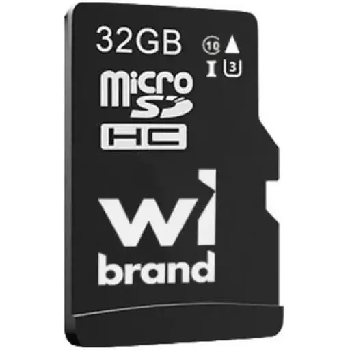 Карта памяти Wibrand microSDHC, 32Gb, Class10 UHS-I U3, без адаптера (WICDHU3/32GB) - фото 1