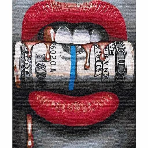 Картина за номерами Грошовий потік Brushme 40x50 см кольорова 000221116