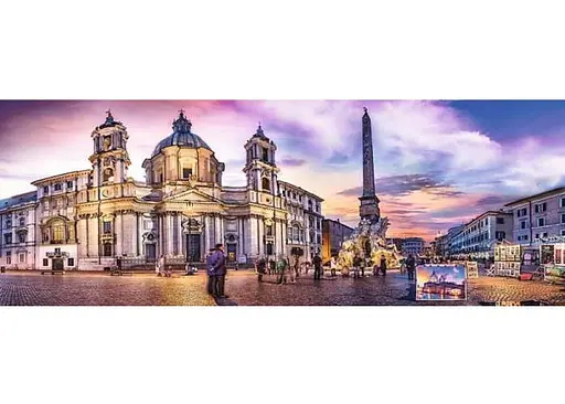 Пазл Trefl Пьяцца Навона Рим 500 эл. панорама (29501) - фото 3