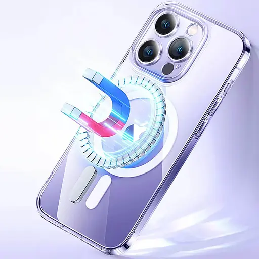 Чехол Epik TPU Clear Case with MagSafe для Apple iPhone 15 Pro 6.1 Clear - фото 4