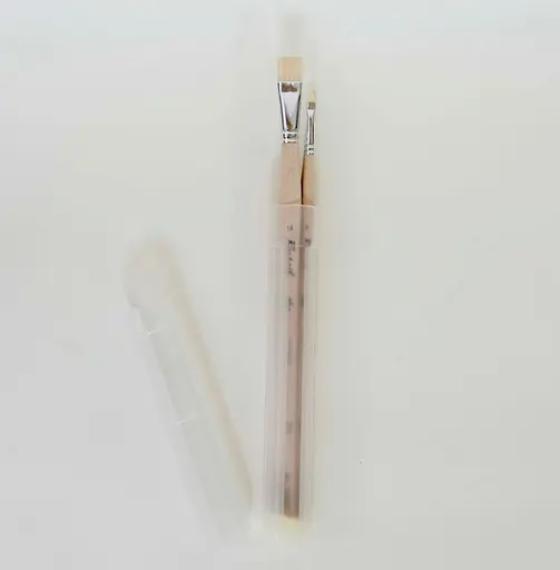 Набор кистей для масла Raphael Oleo, 4 шт, 4, 6, 10, 14, в тубусе