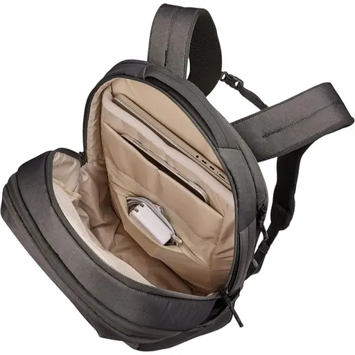 Комплект: Рюкзак Thule Subterra 2 Backpack 27L Vetiver Grey (TH 3205029) + Органайзер Thule Subterra 2 PowerShuttle Small Vetiver Grey (TH 3205039) - фото 6