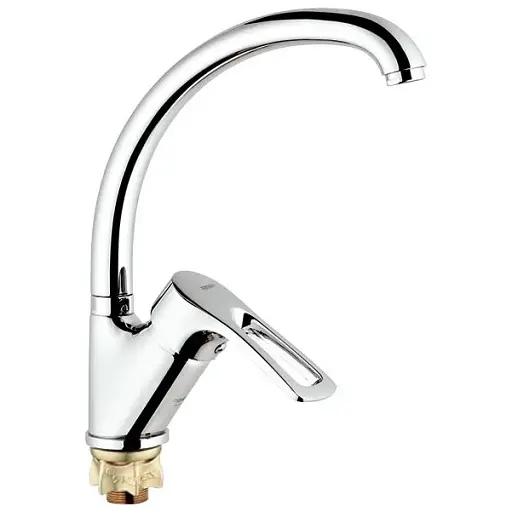 Змішувач для кухні Zegor DYU4-A279 одноважільний Хром 30412 - фото 1