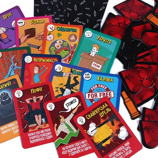 Настільна гра "Пекельна перестрілка" Vladi Toys VT8077-17 українська мова - фото 4