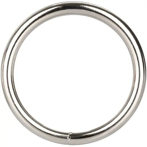 Ерекційне кільце CalExotics Silver Ring Large 5 см сріблястий