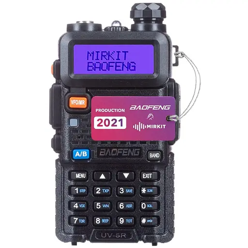 Рація Baofeng UV-5R MK2 + шнурок Mirkit (8015) - фото 1