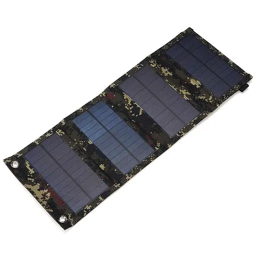 Складное солнечное зарядное устройство Solar panel 20w 5V 1.5A с контроллером и USB - фото 8