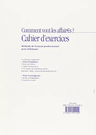 Comment vont les affaires? Cahier d'exercices - фото 2