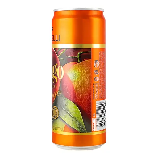 Напій винний Fratelli Mango Bongo білий напівсолодкий ігристий 6-6.9% 330 мл  - фото 3