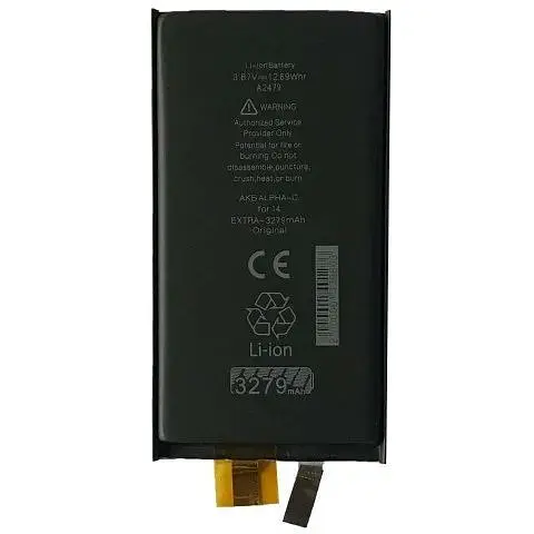 Акумулятор Apple ALPHA-C. EXTRA for iPhone14/3279mAh/Без контролеру