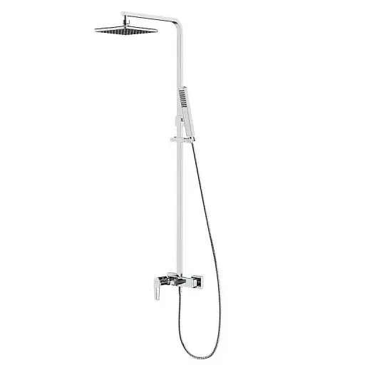Душова система Cersanit Mille S951-339 зі змішувачем Хром 30412 - фото 1