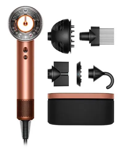 Фэн Dyson Supersonic HD16 Nural Amber Silk/Pink Champagne Limited Edition (143709-01) - фото 1