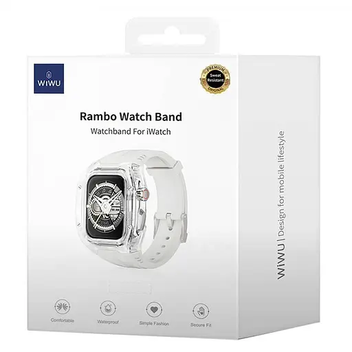 Ремінець WiWU Rambo для Apple Watch 49mm White - фото 4