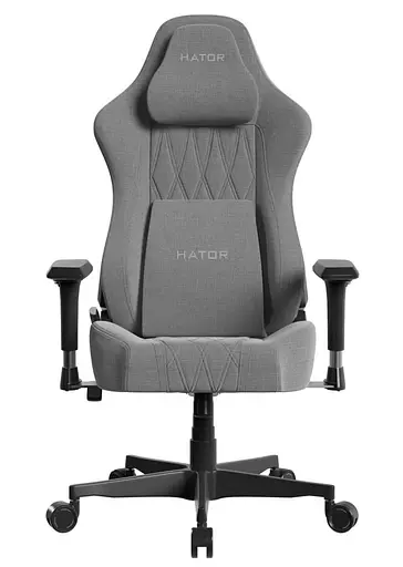 Ігрове крісло HATOR Darkside 3L Fabric Grey (HTC3016L) - фото 5