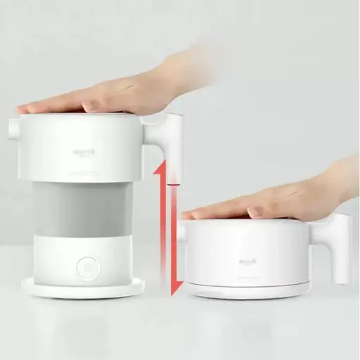 Складной электрочайник Deerma DEM-DH202 белый - фото 2