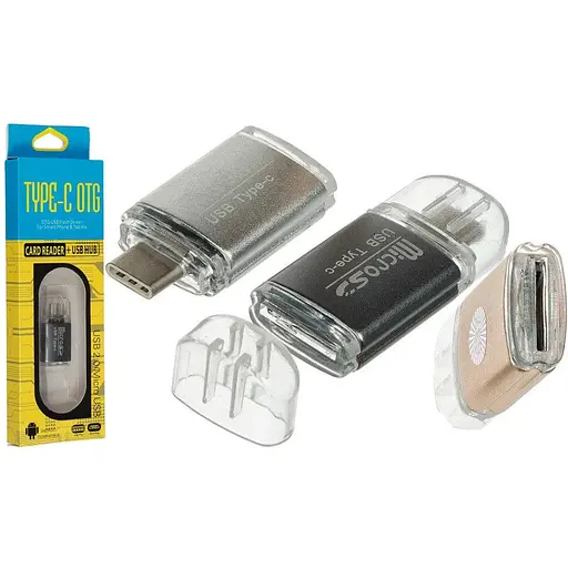 Картридер 2E для microSD T-OTO5 Type-C