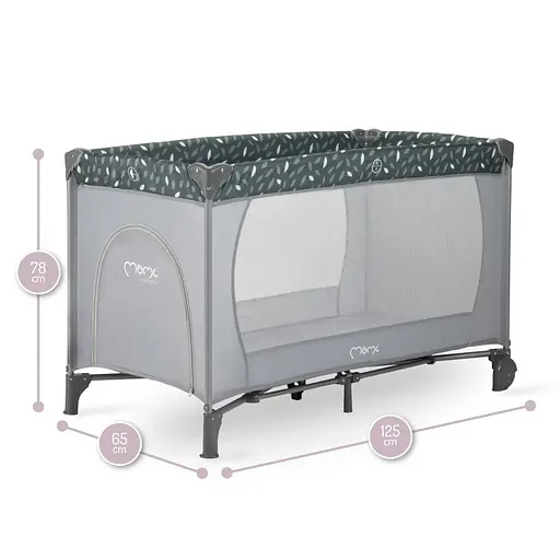 Детский манеж MoMi BELOVE LOZE00015 серый - фото 5
