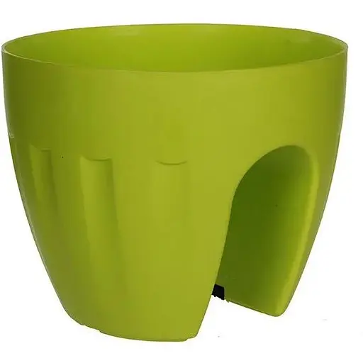 Горшок для цветов Mica Decorations Elba 4.2 л зеленый