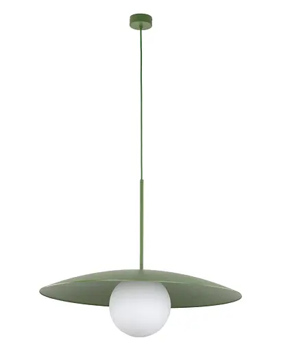 Подвесной светильник, люстра TK Lighting 10909 Slate E27 1x15W IP20 зеленый - фото 1