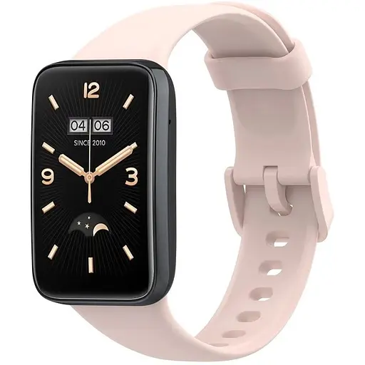 Силіконовий ремінець Tamister для Xiaomi Mi Smart Band 7 Pro Pale pink