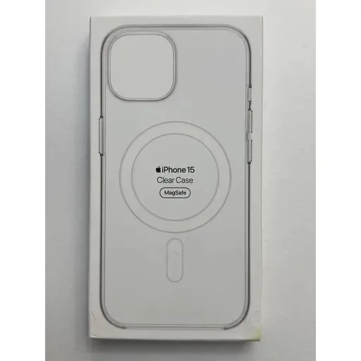 Оригинальный противоударный чехол Apple Clear Case with MagSafe для iPhone 15 (6.1") Прозрачный (MT203ZM/A)