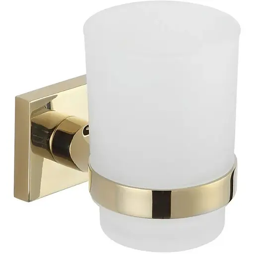 Склянка для зубних щіток VBI Saturn gold VBI-040304GL золотий - фото 1