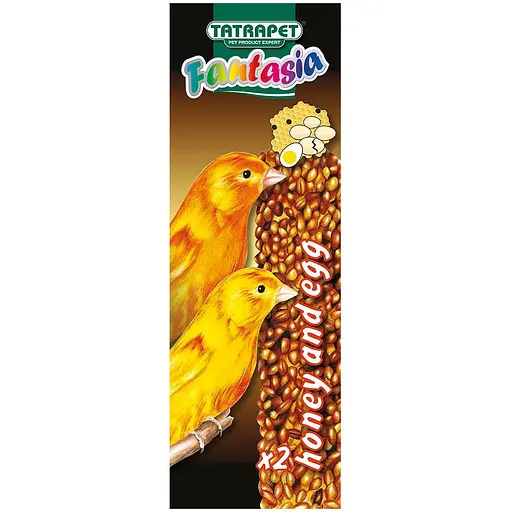 Колосок TatraPet Fantasia для канареек яйца/мед 18-19 см 90 г 2 шт.