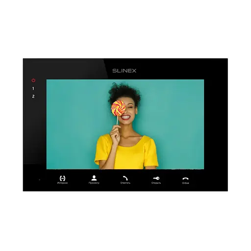 Відеодомофон 7" Slinex SQ-07MTHD Black (83-00014)