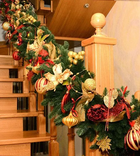 Гирлянда из хвои Ковалевская 2.5 м литая (Зеленая) - фото 4