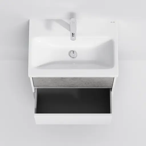 Тумба подвесная AM.P GEM S 60 см с умывальником (M91-FHX0602-WC0602BF38) - фото 6