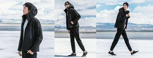 Термокуртка Hot Temperature Control Down Jacket L черная  - фото 3