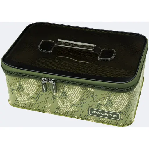 Коробка Favorite Eva Tackle Box TCLB-L 335x205x130mm Khaki - фото 3