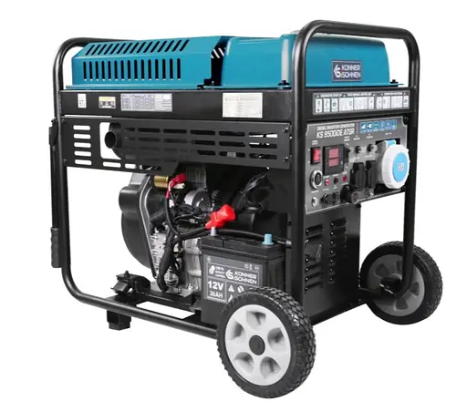 Генератор інверторний дизельний Konner&Sohnen 9.5/10 кВт KS 9500iDE ATSR - фото 7