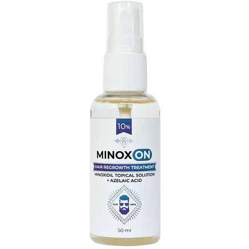 Лосьйон Minoxon Minoxidil 10% для росту волосся чоловічий 50 мл
