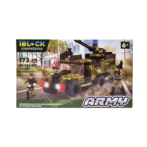 Конструктор IBLOCK Армия, PL-921-427, 154-237 деталей, (В ассортименте) - фото 2