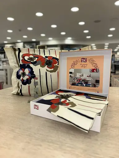 Постельное белье Vanessa Kirmizi Сатин Tac pbe0051571 - фото 2