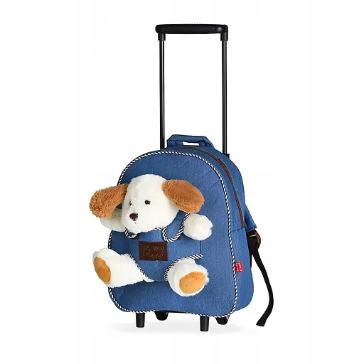 Дитячий рюкзак на колесах Perletti Toys Duff Dog з м'якою іграшкою (P13034) - фото 8