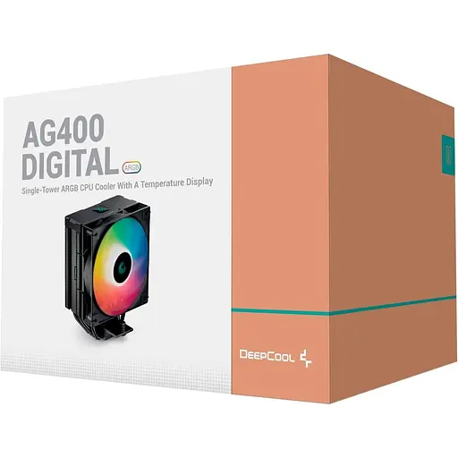 Кулер для процессора Deepcool AG400 Digital BK ARGB (R-AG400-BKADMN-G-1) - фото 10