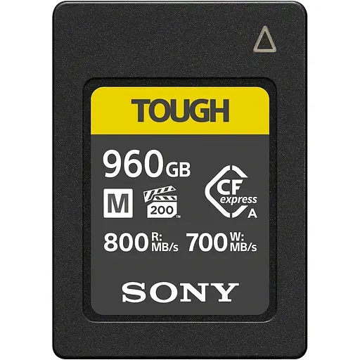 Карта пам'яті Sony CFexpress Type A 960GB R800/W700 Tough - фото 1